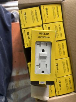 GFCI 20 Amp Tamper Resistant White