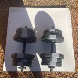 Plastic Dumbbells