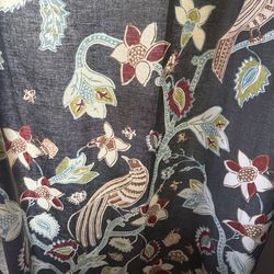 World Market panel curtains