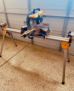 Dewalt cordless 60v miter saw and heavy duty stand