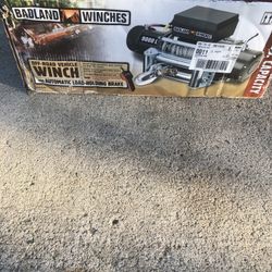 9000 pound winch
