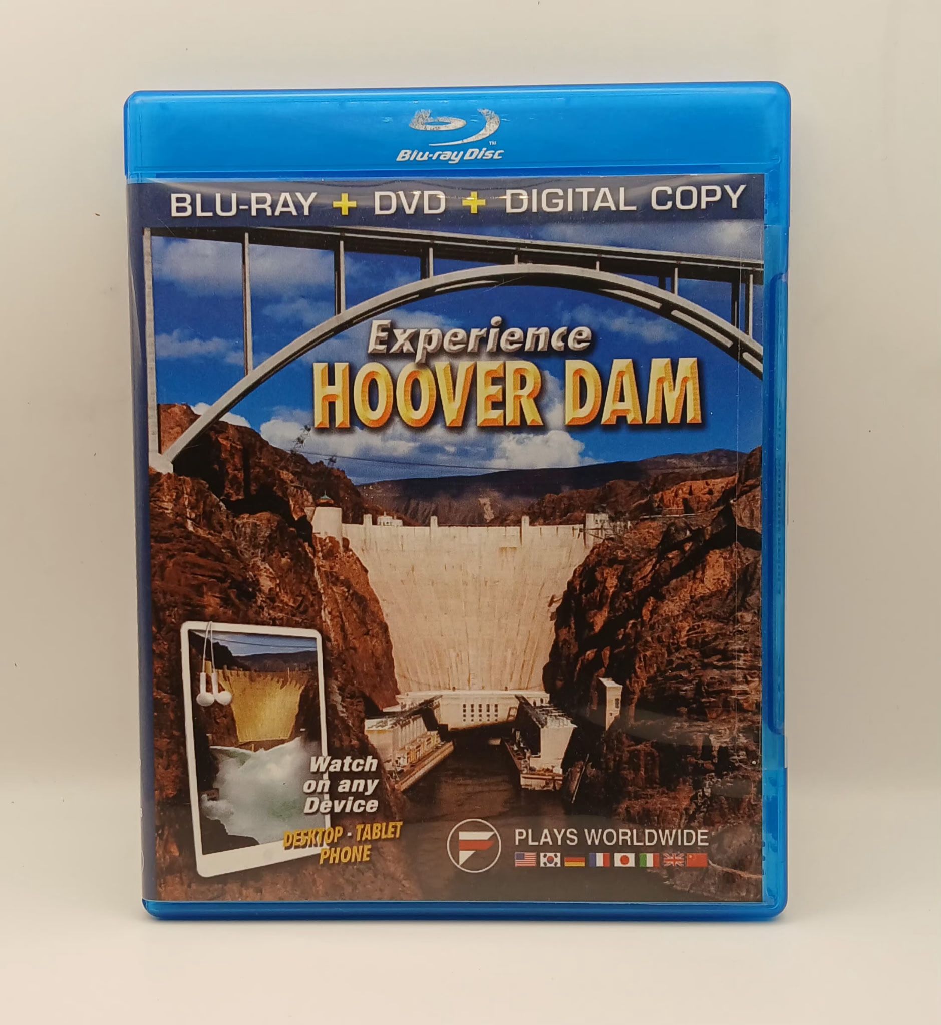 Experience  Hoover Dam Blu-Ray DVD , New and Sealed