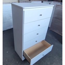 5 drawers dresser with rails / Five drawers dresser with rails