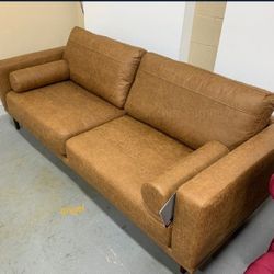 Arroyo Caramel Sofa Couch Same Day Delivery