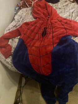 Adult Large Spider-Man Onsie