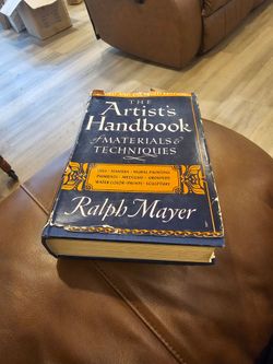 The Artist's Handbook of Materials and Techniques, Ralph Mayer (1960 hardcover)