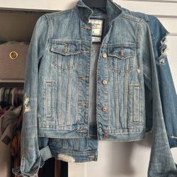 Abrocmbie jean jacket 