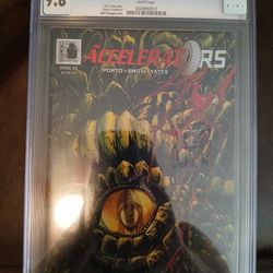 Accelerators #5 Blue Juice Comics CGC Graded Comic Book