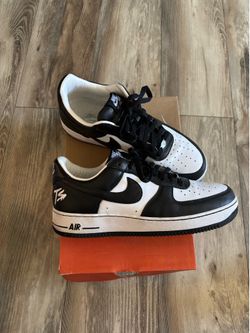 Nike Air Force 1 terror squad panda black & white mens size 10