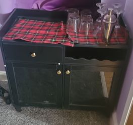 Cabinet with lights