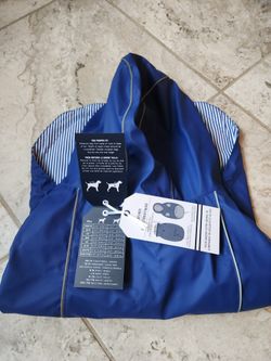 NEW Dog Raincoat XL