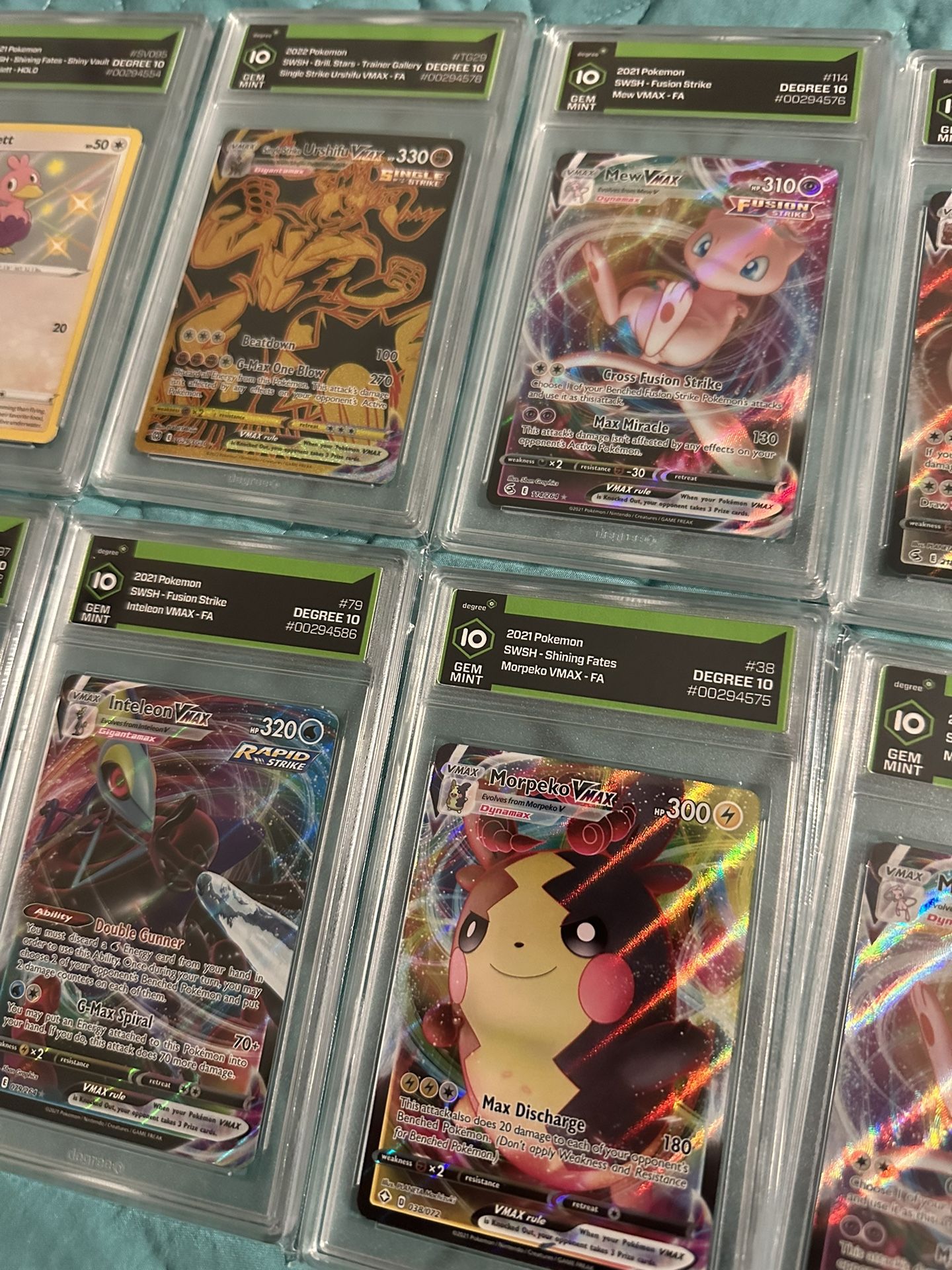 degree graded pokemon cards Pokémon Graded Cards By Degree Grading Everything Is Graded 8+ LOTS OF 10s  for Sale in Tempe, AZ