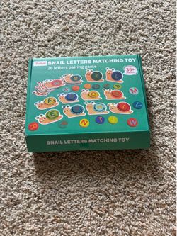 **New**Snail Letters Matching