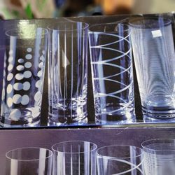 2 Sets Of 4 Glasses Mikasa