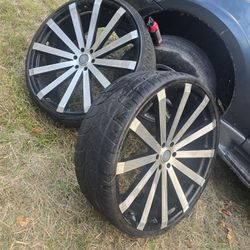 28'.   Velocity WHEELS /TIRES
