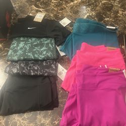 Brand New Women’s Size 2x Nike And Love Pink Workout Leggings 