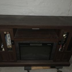 TV stand With Electric Fireplace