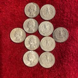 1964 Washington Silver Quarter BU 