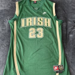 2003 Nike Lebron James #23 St Vincent St Mary Irish HS Men's Jersey Size L Rare