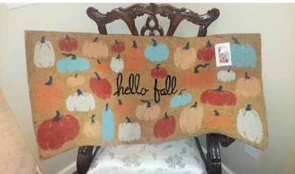 Hello Fall Door Mat (40 x19)- X Streets Ray and Higley
