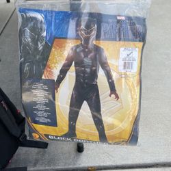 Marvel Black Panther Costume - Size Small 3-4