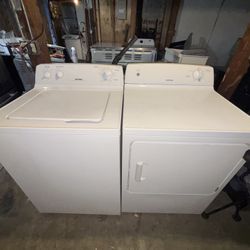 Hot Point Washer and Dryer Set On Good Working Condition 
