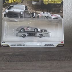 Hot Wheels Team Transport Mercedes 300 SLR 🔥 Renntransporter (Premium)