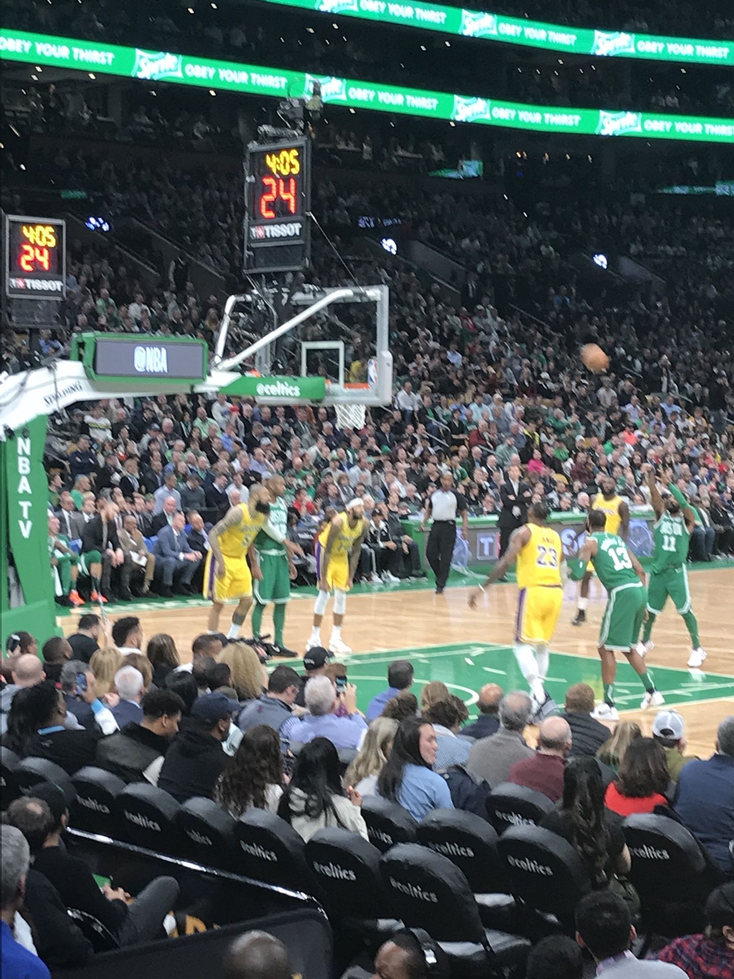Celtics. 2 tickets 7 Row From Floor Vs Toronto opening night Friday