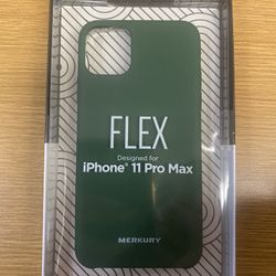 iPhone 11 Pro Max Silicone Case Midnight Green $5