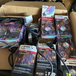 Kaleidoscope LED Outdoor Lights.  Pack Of 6 