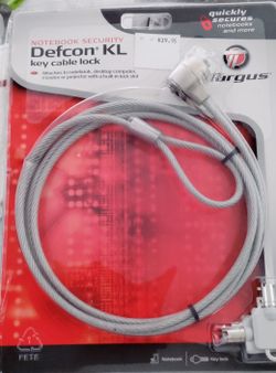 TARGUS NOTEBOOK SECURITY, Defcon KL KEY Cable Lock