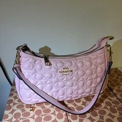 pink coach purse
