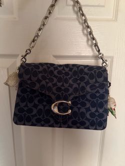 Coach denim bag