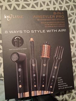 Ion Luxe 8-in-1 Airstyler Pro Hair Dryer and Styler