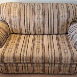 Loveseat Converts To Single Sofabed