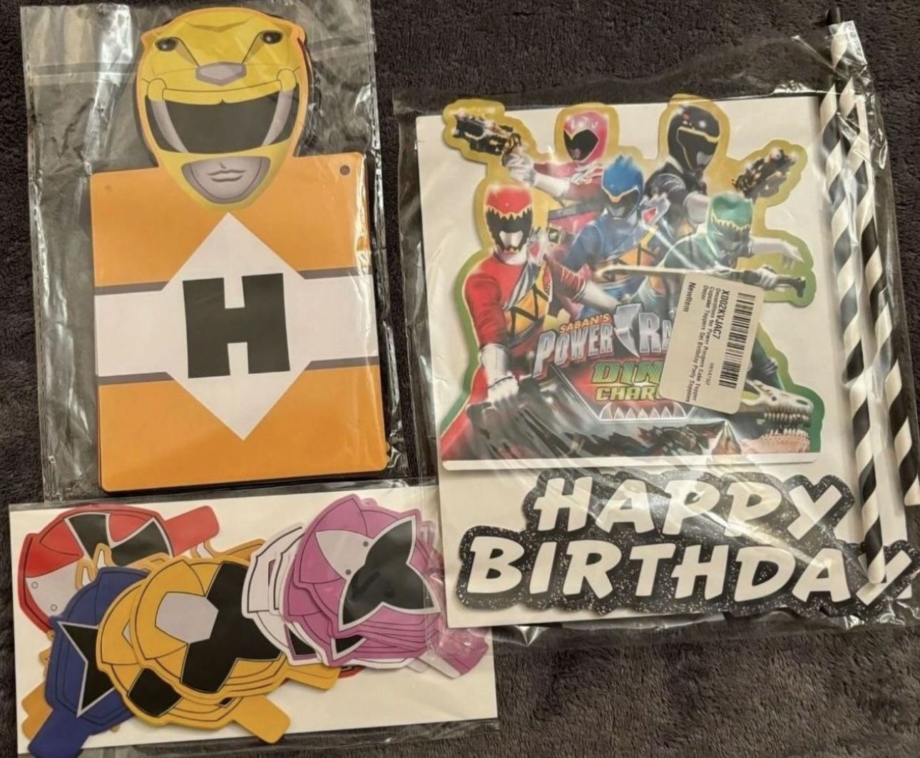 Power Rangers Birthday Party Supplies