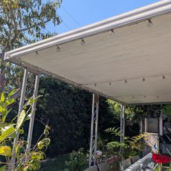 FREE: 15x12 Aluminum Pergola & 10x10 Aluminum Shed (Scrap or Reuse)