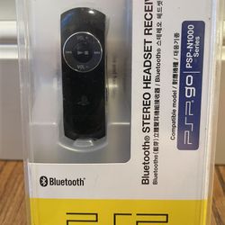Sony PSPgo PSP-1000 Bluetooth Stereo Headset Receiver for PSP Sealed. Condition is brand new with some light wear on the packaging. Priced to sell! Sh