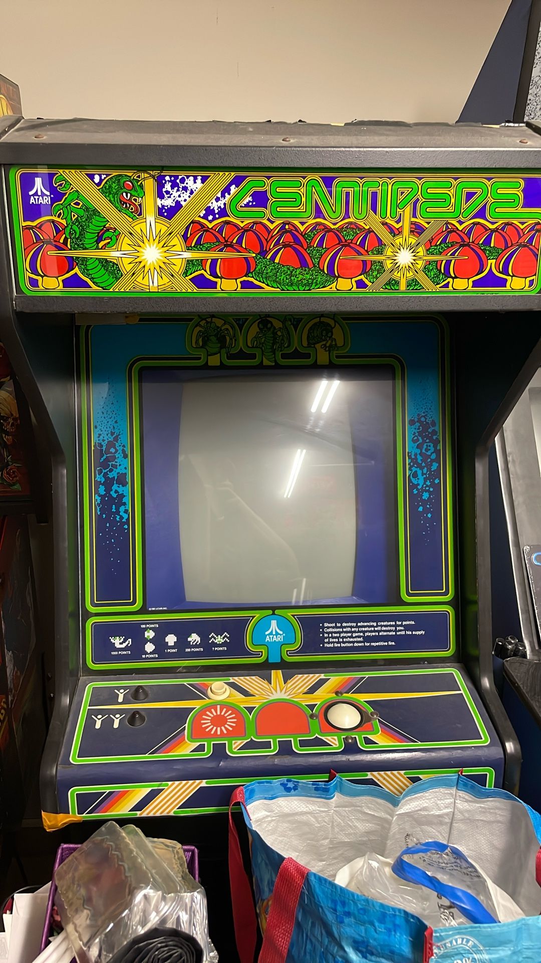 Centipede Arcade Machine