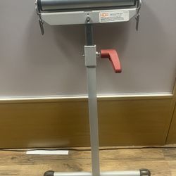 HDX 43 in. Steel Roller Stand with Edge Guide