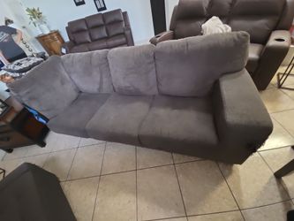 Couch and ottoman