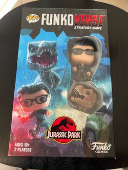 Funkoverse Jurassic Park Strategy Game