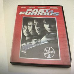 Fast and Furious (DVD Movie) (widescreen) (Universal) (Justin Lin) (PG-13)