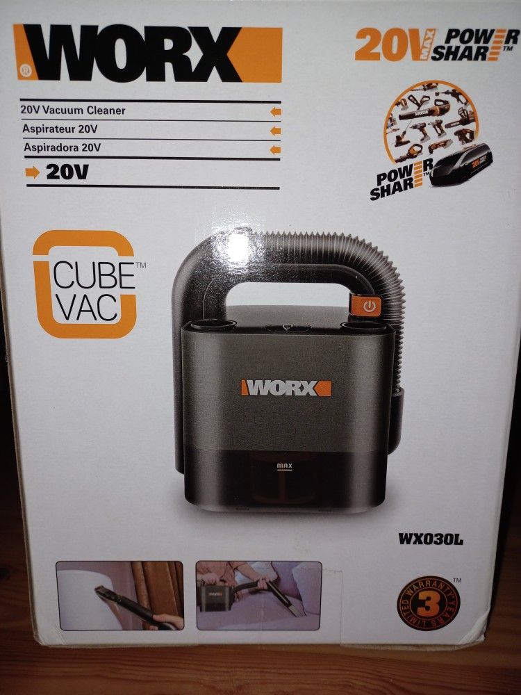 WORX CUBE VAC.