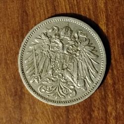 1894 Austria Austrian Imperial Antique Coin