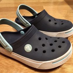 Crocs Crocband Navy / Blue, Little Kids Boy Girl Size 10 /11