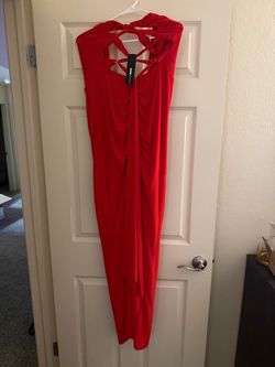 Fashion Nova Red Maxi Dress NWT