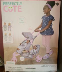 Perfectly Cute Double Jogger
