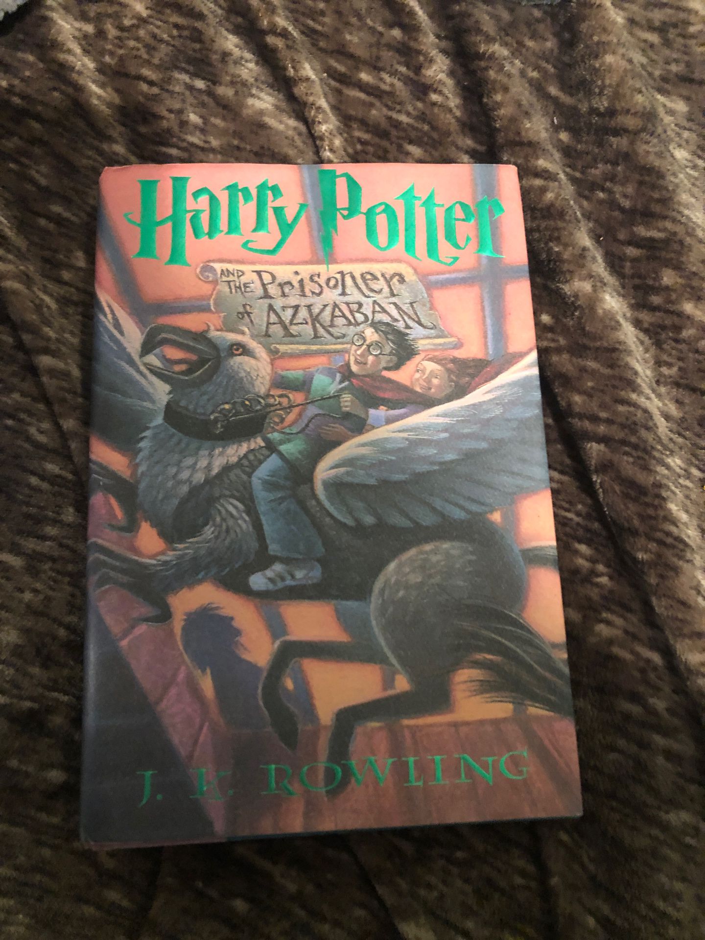 Hard cover Harry Potter book