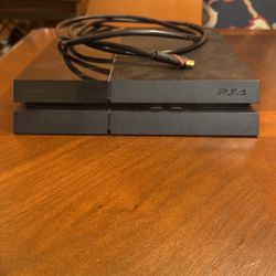 PS4 With Controller And HDMI Cord 